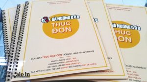 in menu nhà hàng gà nướng