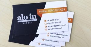 in name card lấy liền