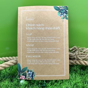 Dịch vụ in thiệp mời lấy liền ép kim sang trọng cho sự kiện doanh nghiệp tại xưởng In nhanh Aloin