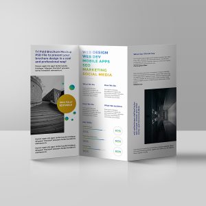 Dịch vụ in brochure lấy liền cấn gấp hai gấp ba sắc nét tại xưởng In nhanh Aloin