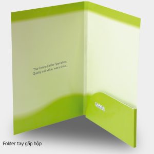 Folder tay gấp hộp