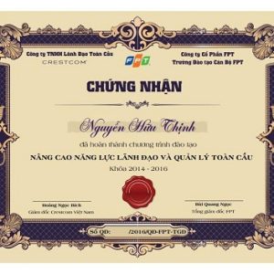 giấy chứng nhận
