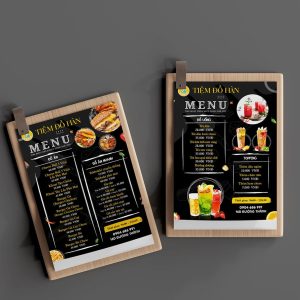 Menu (Thực Đơn)