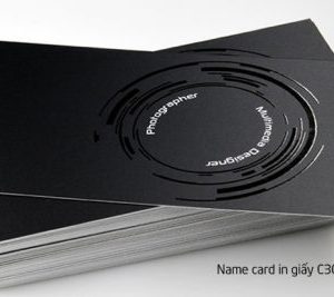 name card UV định vị