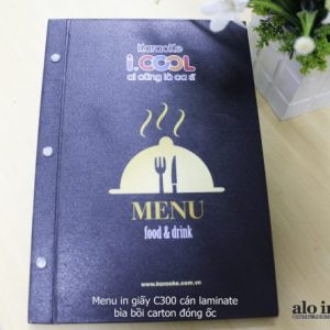 menu cán màng laminate