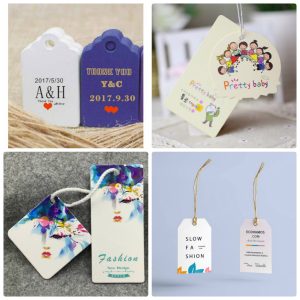 Dịch vụ in tag thẻ sản phẩm lấy liền cắt bế phom dáng theo yêu cầu tại In nhanh Aloin