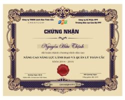 giấy chứng nhận